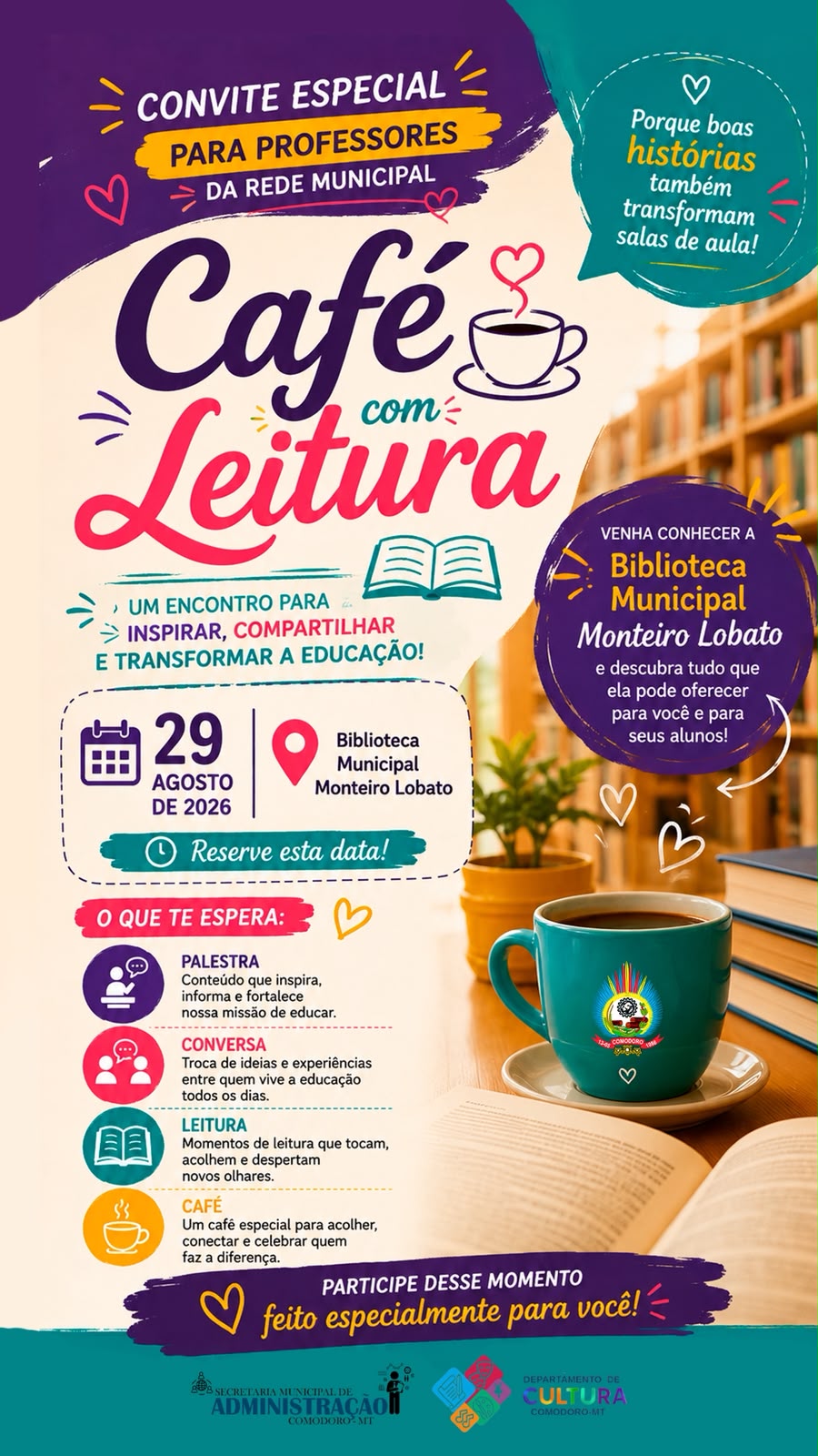  Imagen Café e Leitura