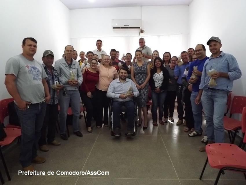Homenagem da Secretaria de Educação e Cultura aos Pais.